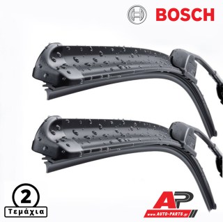 Μάκτρα σιλικόνης Bosch Aero ECO για μπροστινούς υαλοκαθαριστήρες αυτοκινήτου