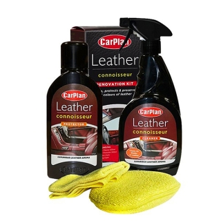  Κιτ Περιποίησης Δερμάτων (Καθαρισμός/Συντήρηση/Προστασία) Carplan Leather Connoisseur Kit - Διάθεση από AUTO-PARTS.gr