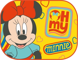 Ηλιοπροστασίες Πλαϊνές Minnie & Mickey με Βεντουζα  (44X35Cm) Amio - 2Tem