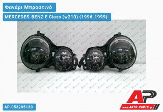 Φανάρι Μπροστινό ΕΜΠ ANGEL EYES Μαύρο MERCEDES-BENZ E-Class (w210) (1996-1999)