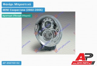 Ανταλλακτικό μπροστινό φανάρι (φως) - MINI Cooper/one (2002-2006) - Αριστερό (πλευρά οδηγού) - Xenon
